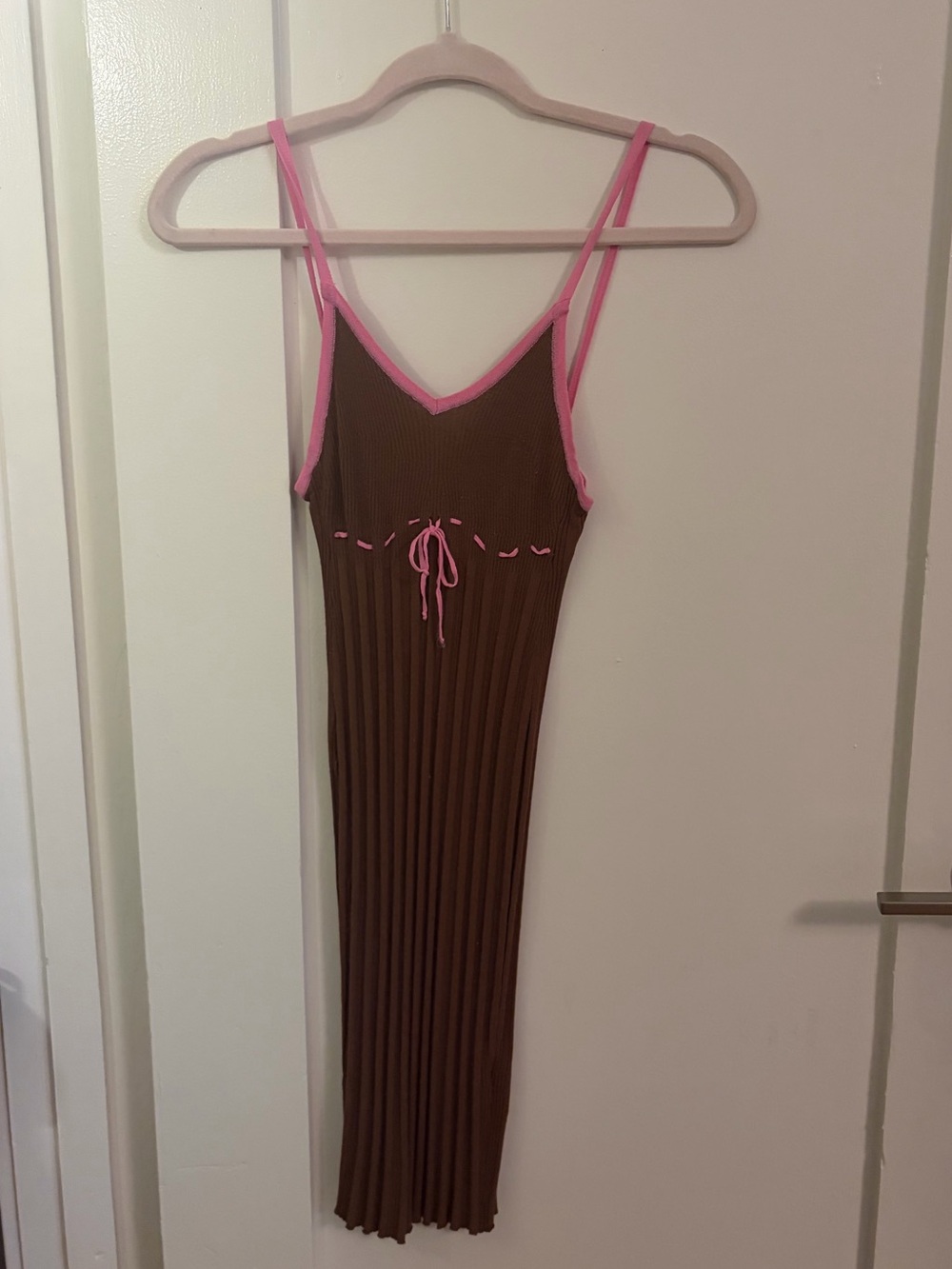 gimaguas Brown Illetes Minidress